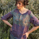 Tunic Dress in Purple Sunset