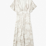 Kimono Dress in Antique White