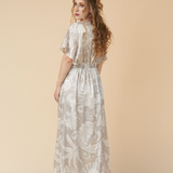 Kimono Dress in Antique White