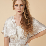 Kimono Dress in Antique White