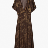 Kimono Dress in Autumn Sunlight