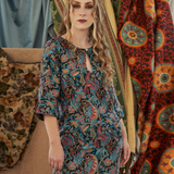 Tunic Dress in Black Jewel