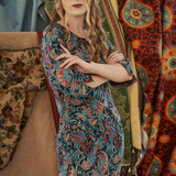 Tunic Dress in Black Jewel