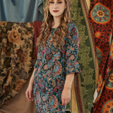 Tunic Dress in Black Jewel