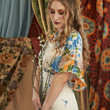 Kimono Dress in Summer Marigold