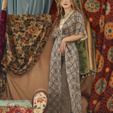 Kimono Dress in Shell