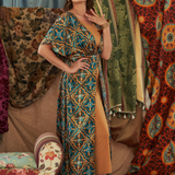 Kimono Dress in Fountain