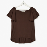 Belle Top in Mocha
