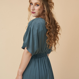 Kimono Dress in Cloudy Day