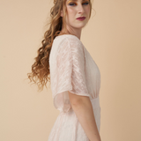 Kimono Dress in Cream