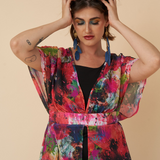 Kimono Dress in Daiquiri