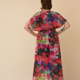 Kimono Dress in Daiquiri