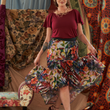 Garden Skirt in Tigerlily