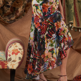 Garden Skirt in Tigerlily