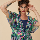 Kimono Dress in Jungle