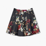 Midnight Garden Skater Skirt