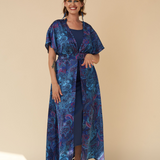 Kimono Dress in Paisley