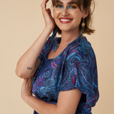 Kimono Dress in Paisley