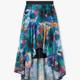 Garden Skirt in Peacock