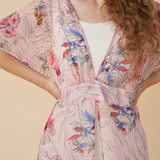 Kimono Dress in Rose Shower