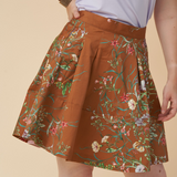 Golden Afternoon Skater Skirt