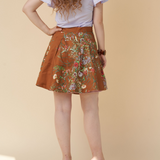 Golden Afternoon Skater Skirt