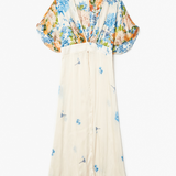 Kimono Dress in Summer Marigold