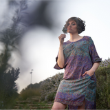 Tunic Dress in Purple Sunset