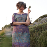 Tunic Dress in Purple Sunset
