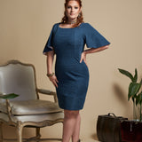 Wanderlust Dress in Teal Lake