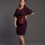 Wanderlust Dress in Plum