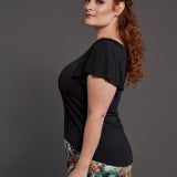 Belle Top in Black Bird