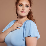 Belle Top in Sky Blue