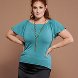 Belle Top in Jersey Sky