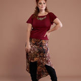 Seasons Skirt in Fall Paisley