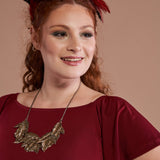 Belle Top in Burgundy