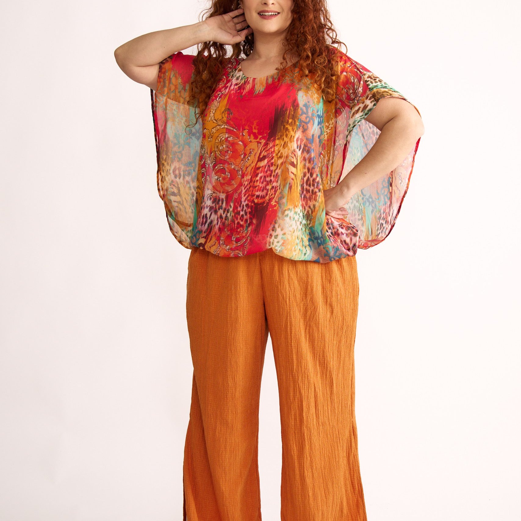 Citrus Jungle Top